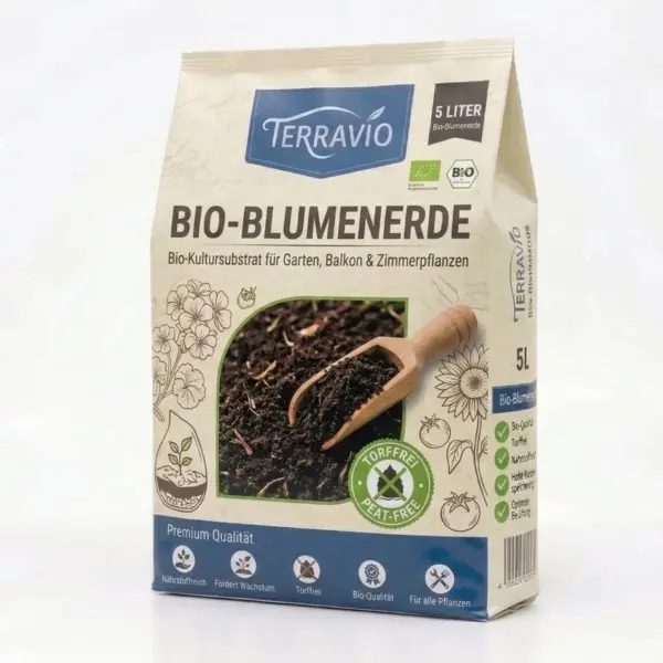 Terravio Bio-Blumenerde