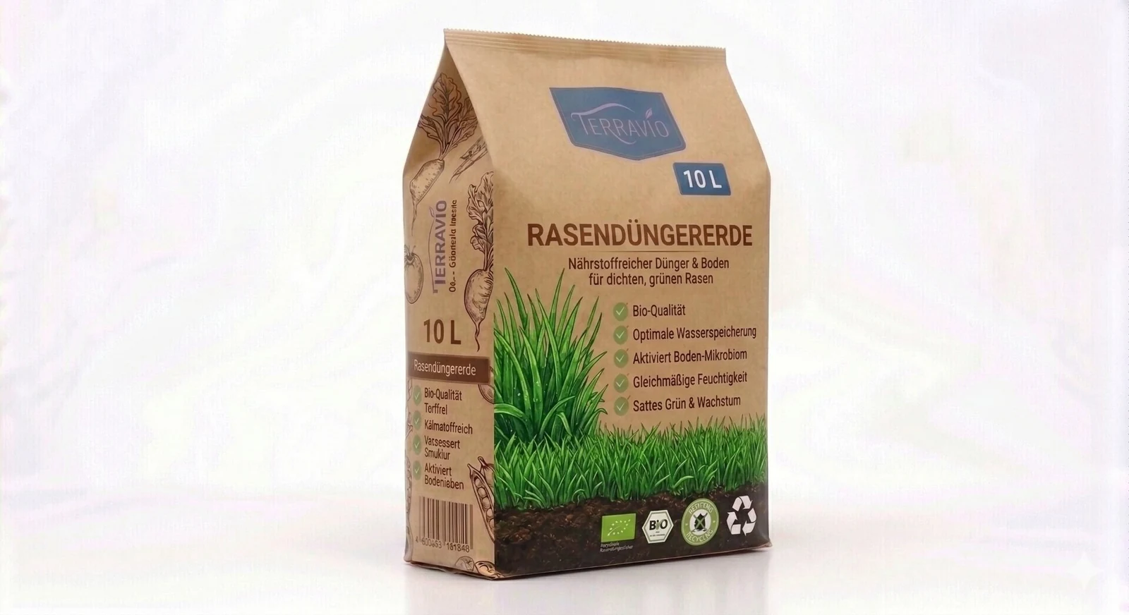Terravio Rasendüngererde