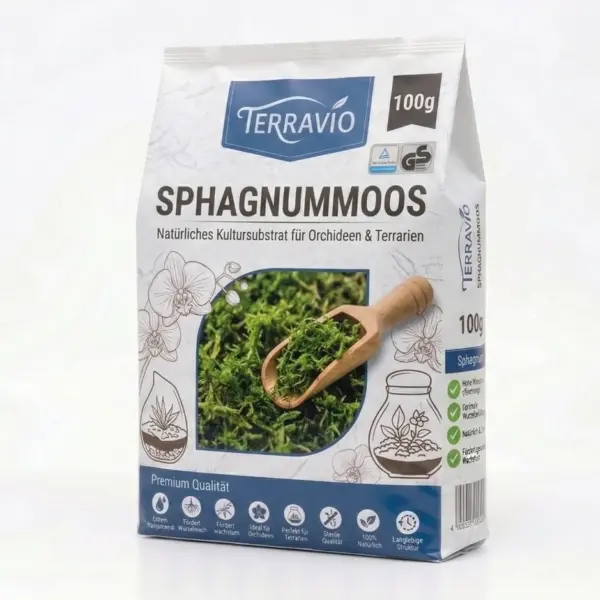 Terravio Sphagnummoos 100g